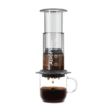 AeroPress® Clear Coffee Maker - cafeteira para café e espresso