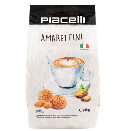 Amarettini - macarons italianos - 200 gramas