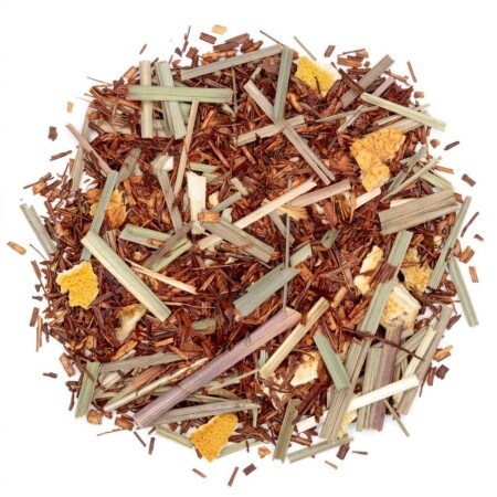 Red Lemon - Chá Rooibos 100 gramas - Chá a granel Café du Jour