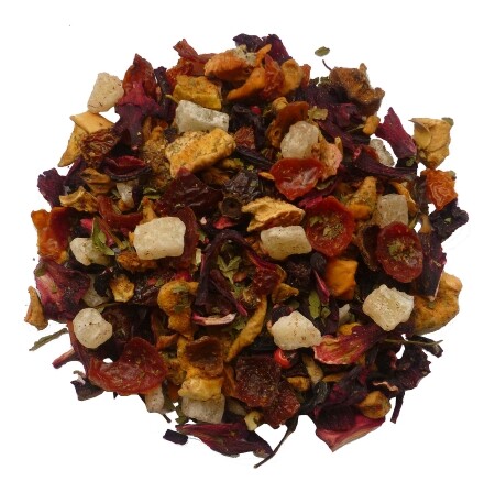 Morango e Chile - Chá de frutas 100 gramas - Café du Jour chá a granel