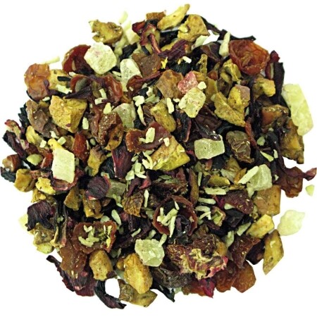 Piña Colada - Chá de Frutas 100 g - Chá a Granel Café du Jour
