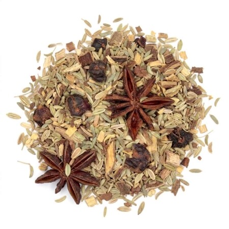 Star mix sem hortelã - Chá de ervas 100 gramas - Chá a granel Café du Jour