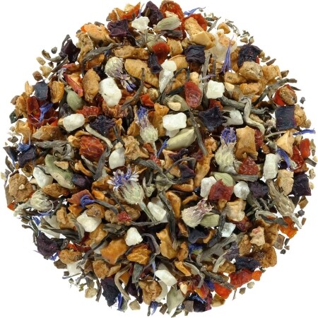Royal winter - Chá de frutas 100 gramas - Chá a granel Café du Jour