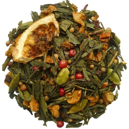 Green Chai - Chá verde 100 gramas - Café du Jour chá a granel