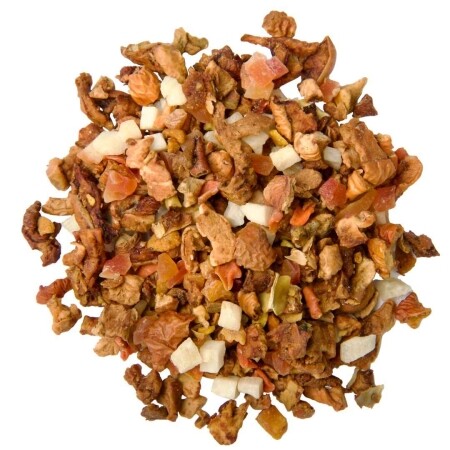 Ananás e Pêssego - chá de frutas 100 gramas - Café du Jour Chá Solto