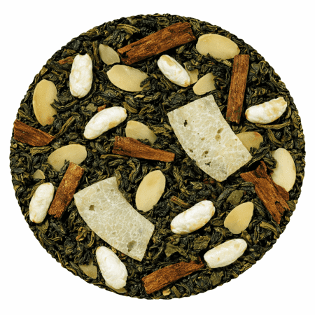 Oolong de Amêndoa e Coco - Chá verde 100 gramas - Chá solto Café du Jour