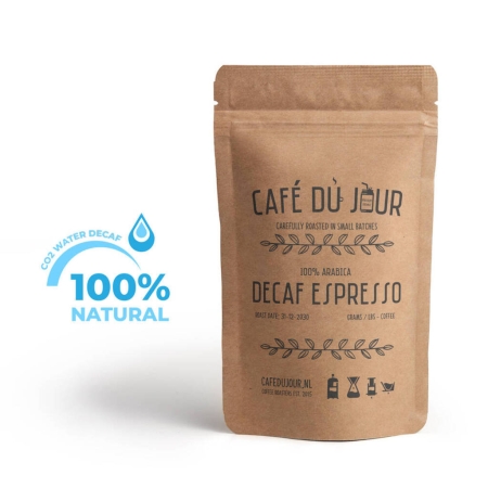 Café expresso descafeinado 100% arábica - Café fresco em grão