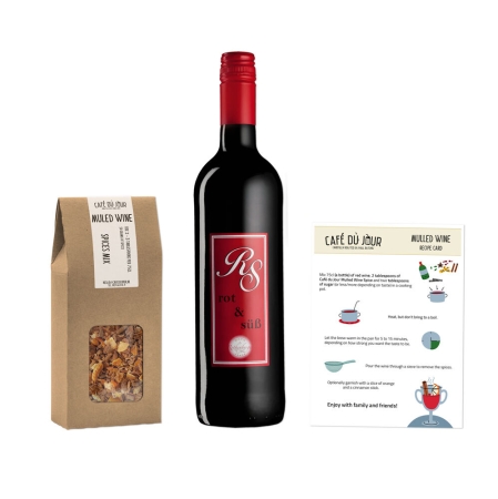 Pacote de oferta - faz o teu próprio vinho quente - vinho e especiarias