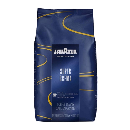 Lavazza Super Crema Espresso - Grãos de café - 1 kg