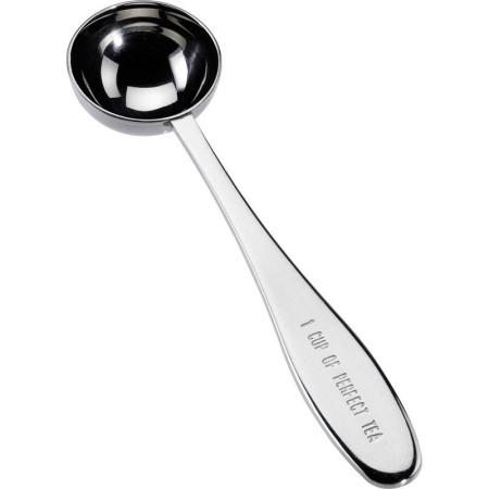 Colher de chá em aço inoxidável - tamanho perfeito para uma chávena de chá
