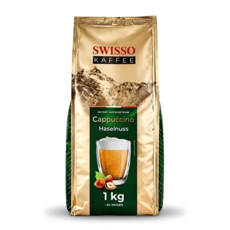 Swisso Kaffee Cappuccino Avelã - cappuccino solúvel - 1 quilo