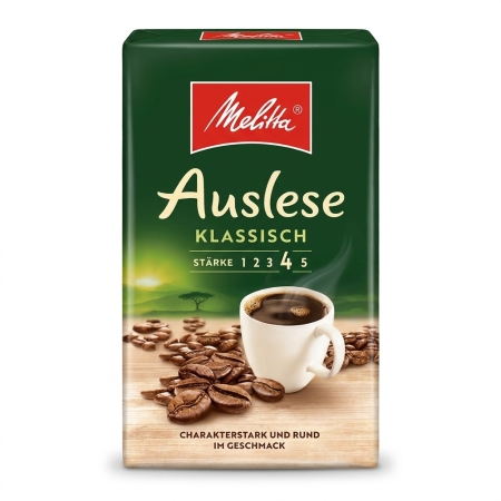 Melitta Auslese Klassisch - café moído - 500 gramas