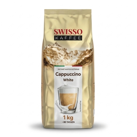 Swisso Kaffee Cappuccino White - cappuccino solúvel - 1 quilo