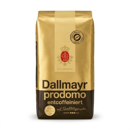 Dallmayr prodomo descafeinado - café em grão - 500 gramas
