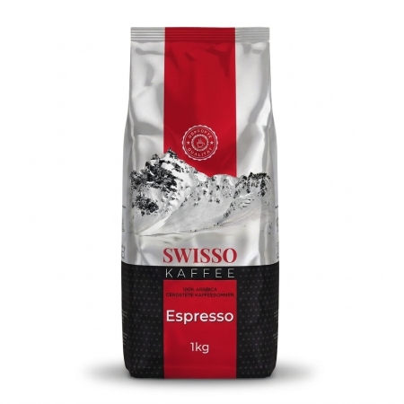 Swisso Kaffee Espresso - café em grão - 1 quilo