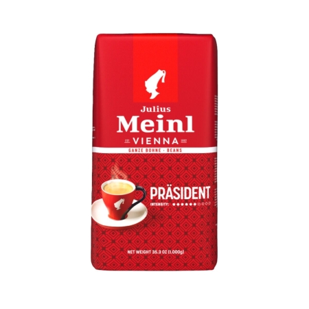 Julius Meinl Präsident - café em grão - 1 kg