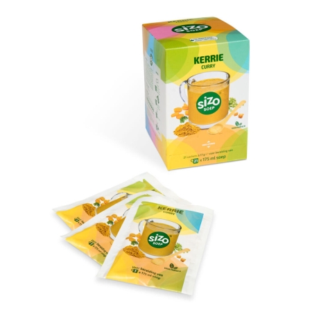 Sizo Sopa de Caril - sopa instantânea - 21 saquetas