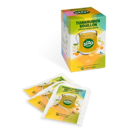 Sizo Caldo de Ervas - sopa instantânea - 26 saquetas