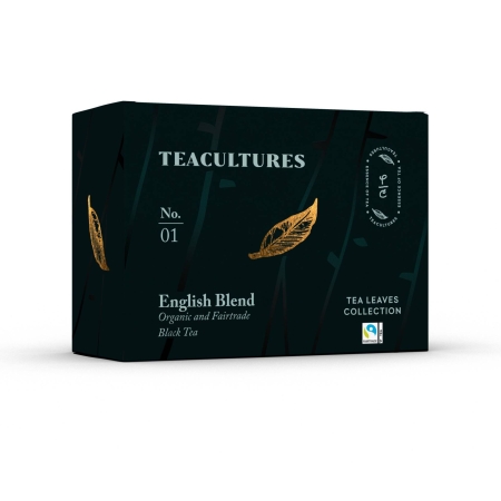 Tea Cultures - English Blend - 25 saquetas de chá