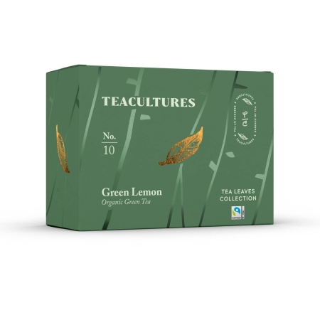 Tea Cultures - Green Lemon - 25 saquetas de chá