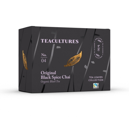 Tea Cultures - Original Black Spice Chai - 25 saquetas de chá