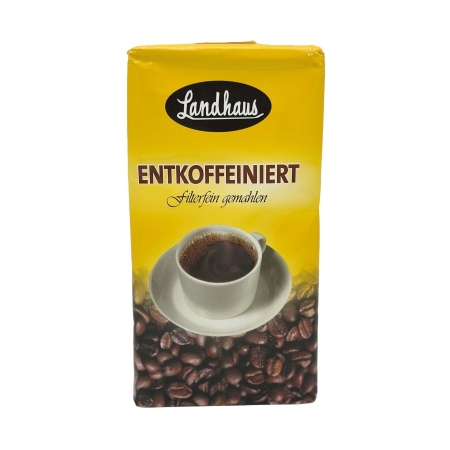 Landhaus Entkoffeiniert Descafeinado - café moído - 500 gramas