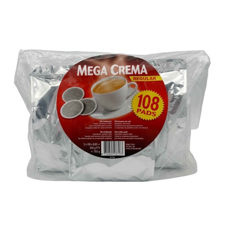 Mega Crema Regular - cápsulas de café - 108 unidades