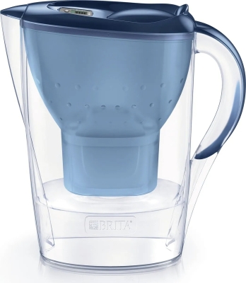 Brita - Garrafa de Água Marella Azul XL + 1 Cartucho Maxtra 3,5L