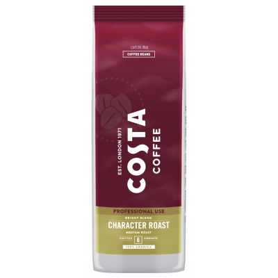 Costa Coffee Character Bright Blend Torra Média - grãos de café - 1 quilo