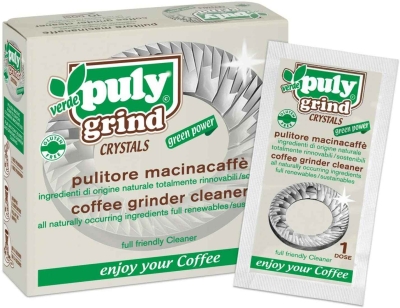 Puly Grind - produto de limpeza para moinhos de café - 10 saquetas