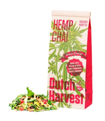Hemp Chai - Chá de Hennep Chai 50g - Dutch Harvest chá a granel