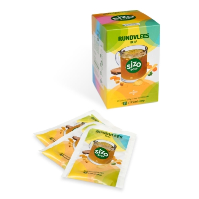 Sizo Soup Beef - sopa instantânea - 21 saquetas