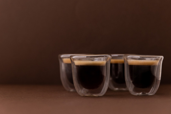 La Cafetière - Copos de café expresso de parede dupla - 4 peças