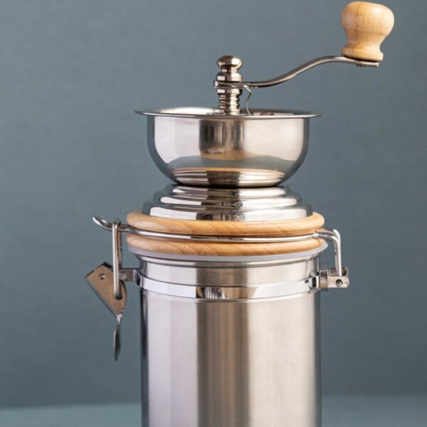 La Cafetière - moinho de café / moinho de grãos - aço inoxidável