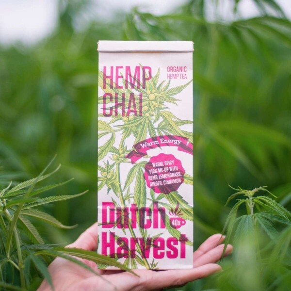Hemp Chai - Chá Hemp Chai 50 gramas - Dutch Harvest chá a granel