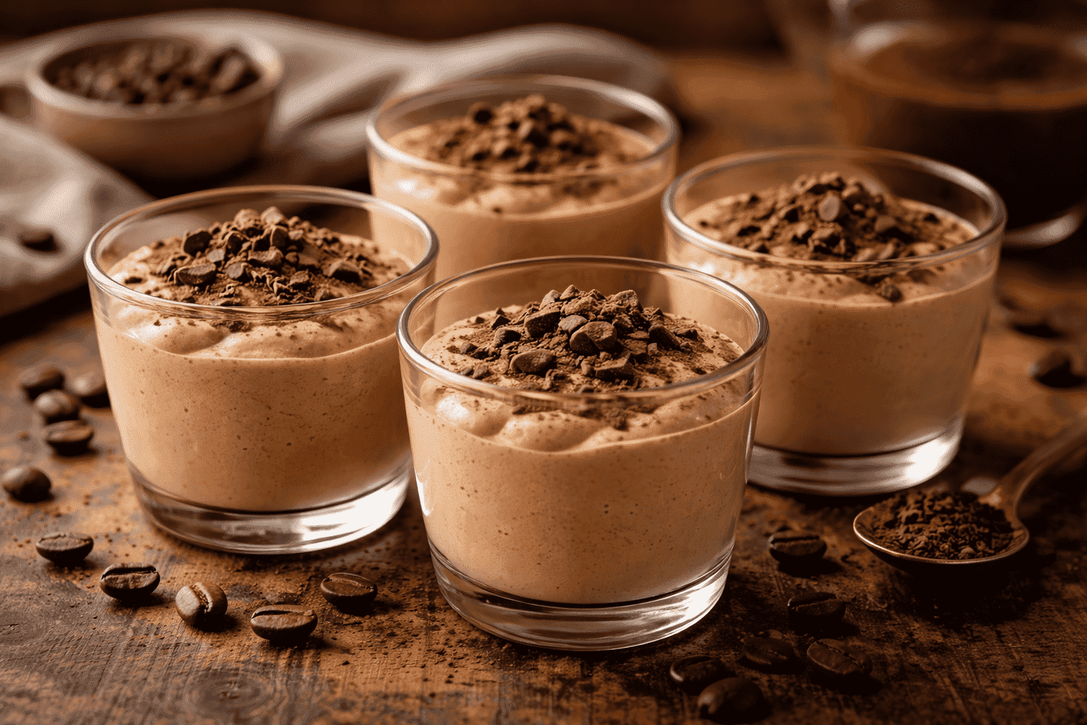 Mousse de café: receita de sobremesa cremosa