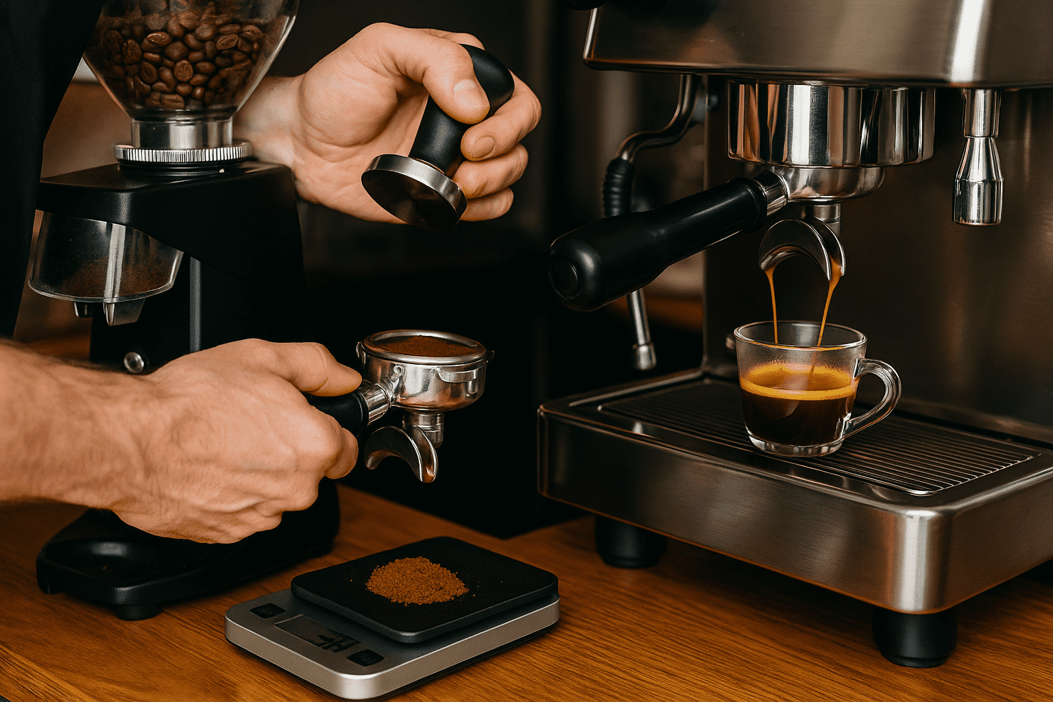 O que é um espresso doppio (espresso duplo)?