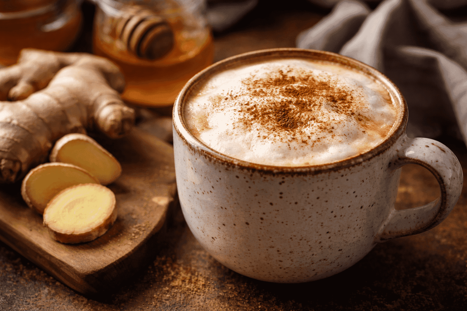 Cappuccino de gengibre: café com um toque a mais!